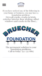 Mobile Screenshot of bruecherfoundation.com